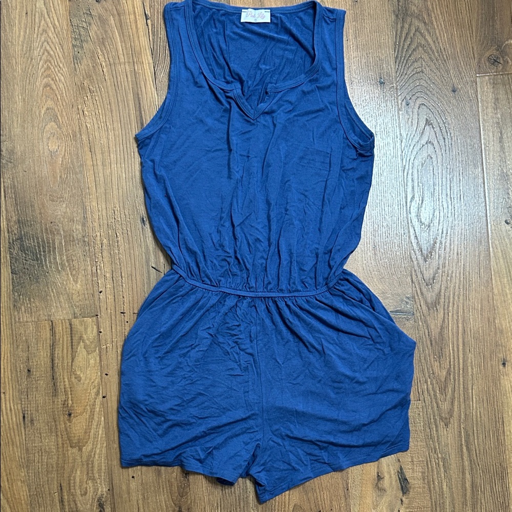 Never worn Pink Lily romper